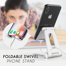 Load image into Gallery viewer, Foldable Swivel Phone Stand