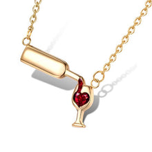 Load image into Gallery viewer, Love Wine Necklace