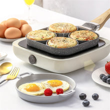 Load image into Gallery viewer, Four-hole Frying Pot Pan Thickened Omelet Pan Non-stick Egg Pancake Steak Pan Cooking Egg Ham Pans Breakfast Maker Cookware