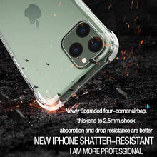 Load image into Gallery viewer, Transparent Shockproof Soft Silicone Phone Case