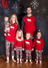 Load image into Gallery viewer, Family Christmas Pyjamas Set