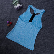 Load image into Gallery viewer, Casual Sleeveless Women  Yoga Shirts