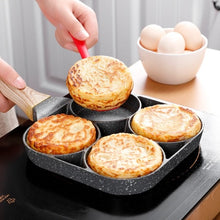 Load image into Gallery viewer, Four-hole Frying Pot Pan Thickened Omelet Pan Non-stick Egg Pancake Steak Pan Cooking Egg Ham Pans Breakfast Maker Cookware