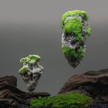 Load image into Gallery viewer, Floating Moss Rocks Aquarium Fish Tank Decorations