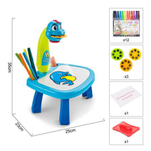 Load image into Gallery viewer, Children Led Projector Desk