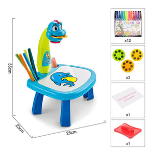 Children Led Projector Desk