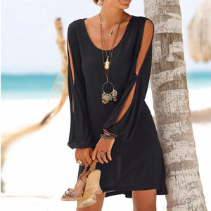 Women Beach Style Mini Dress