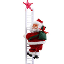 Load image into Gallery viewer, Santa Climbing Ladder Christmas Decoration