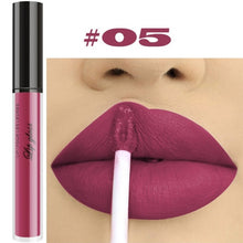 Load image into Gallery viewer, Waterproof Matte Liquid Lipstick Long-Lasting Lip gloss