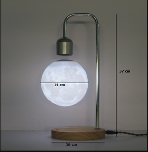 Levitating Moon Lamp and Floating Bulb