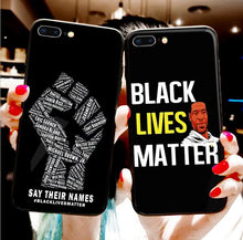 Load image into Gallery viewer, Black Lives Matter GEORGE FLOYD PHONE CASE For iphone 6/6s, 6Plus 7 / 8 , 7Plus X , XS , XR , XSMax 11pro  I CAN&#39;T BREATHE CASE