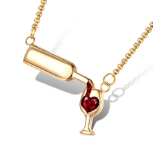 Load image into Gallery viewer, Love Wine Necklace