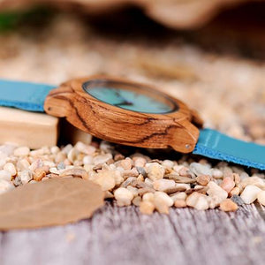 Bamboo Blue Watch