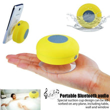 Load image into Gallery viewer, Mini Bluetooth Speaker Portable Waterproof Wireless Handsfree Speakers for Showers Bathroom Sucker Bluetooth Speaker Sound Box