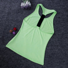 Load image into Gallery viewer, Casual Sleeveless Women  Yoga Shirts