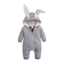 Load image into Gallery viewer, Cutest Warm Bunny Rompers