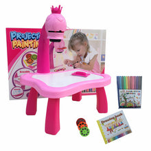 Load image into Gallery viewer, LED Projector Drawing Table Toys