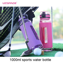 Load image into Gallery viewer, Sports Water Bottles Gym Leak-proof Drop-proof Portable Shaker Outdoor Travel Kettle Plastic Drink Water Bottle BPA Free