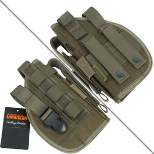 ELITE SPANKER Outdoor Military Universal Molle Buckle Pistol Holster Hunting Training Camo Tactical Nylon Gun Holsters