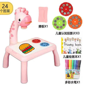 LED Projector Drawing Table Toys