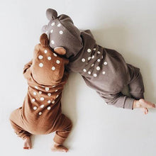 Load image into Gallery viewer, Baby Deer Hooded Jumpsuit