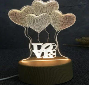 Romantic lamp3D