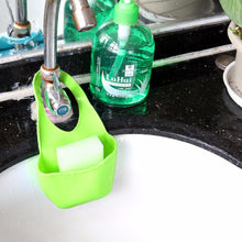 Load image into Gallery viewer, Bathroom &amp; Kitchen Sink Sponge Holder Storage