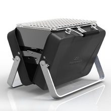 Load image into Gallery viewer, Portable Camping BBQ Folding Cooking Charcoal Coal Stainless Steel Grill