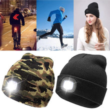 Load image into Gallery viewer, Unisex LED Knitted Beanie