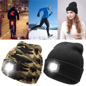 Unisex LED Knitted Beanie