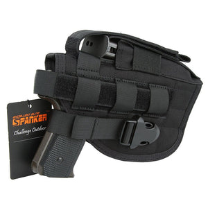 ELITE SPANKER Outdoor Military Universal Molle Buckle Pistol Holster Hunting Training Camo Tactical Nylon Gun Holsters