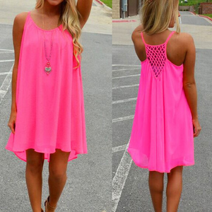 Women Beach Chiffon Dress