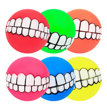 Load image into Gallery viewer, Pet Ball Teeth Silicon Chew Toys for Large Breeds