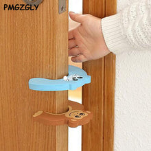 Load image into Gallery viewer, 5pcs/lot Silicone Doorways Gates Decorative Door Stopper Baby Safety Care Cartoon Animal Jammer Kid Children Protection