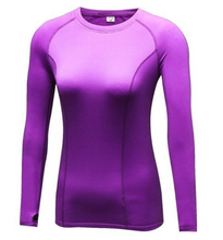 Load image into Gallery viewer, Womens Fitness Compression Full Sleeve Top