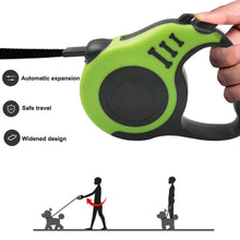 Load image into Gallery viewer, 3m/5m Durable Dog Leash Automatic Retractable Nylon Lead