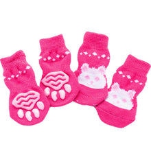 Load image into Gallery viewer, 4Pcs Set Knitted Pet Socks