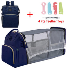 Load image into Gallery viewer, Folding Mommy Bag Lightweight Portable Folding Crib