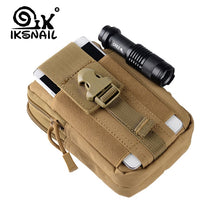 Load image into Gallery viewer, IKSNAIL Tactical Pouch Molle Hunting Bags Belt Waist Bag Military Tactical Pack Outdoor Pouches Case Pocket Camo Bag For Iphone