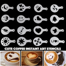 Load image into Gallery viewer, Coffee Art Decorating Stencils