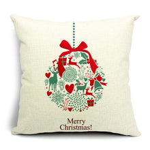 Load image into Gallery viewer, Merry Christmas Pillow Covers Deer Cushion Decorations for Home