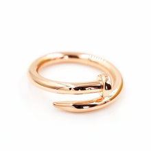 Load image into Gallery viewer, Stainless Steel Nail Love Ring