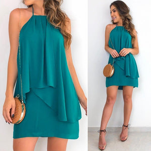 Women Sexy Sleeveless Dress