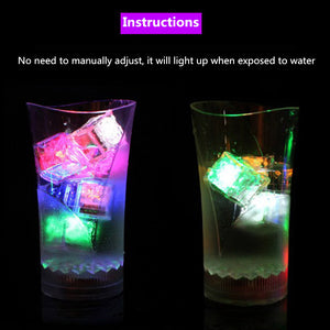 6pcs LED Glowing Ice Cubes