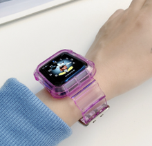 Load image into Gallery viewer, Sport Clear Band + Case for Apple Watch