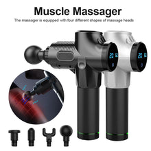 Load image into Gallery viewer, Electric Muscle Massage Gun Deep Tissue Massager Therapy Gun Exercising Muscle Pain Relief Body Shaping With Bag