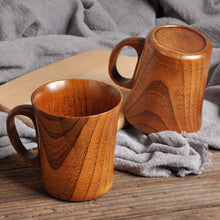 Load image into Gallery viewer, Jujube Wood Cup Natural Spruce Wooden Cup Handmade Wooden Coffee Beer Mugs Wood Cup