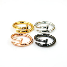 Load image into Gallery viewer, Stainless Steel Nail Love Ring