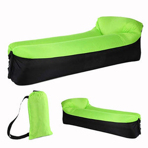 Beach Lounge Chair Fast Folding Camping Sleeping Bag Waterproof Inflatable Sofa