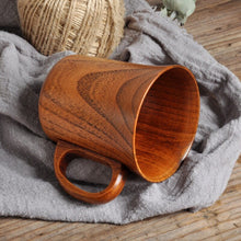 Load image into Gallery viewer, Jujube Wood Cup Natural Spruce Wooden Cup Handmade Wooden Coffee Beer Mugs Wood Cup